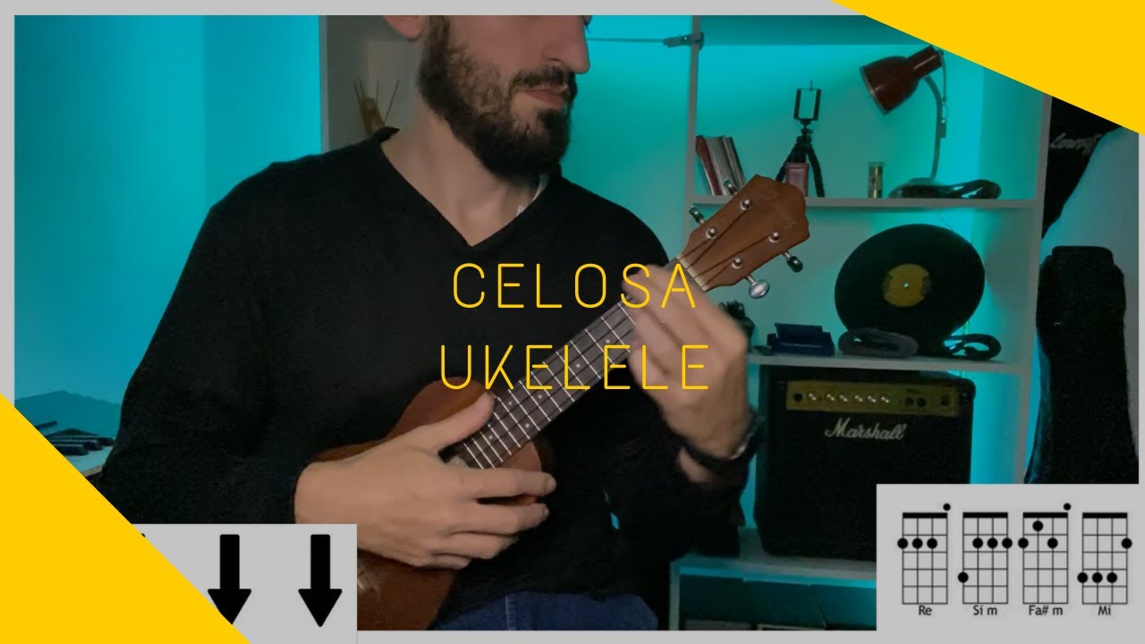 REGGAETON Y CUMBIA CON UKELELE | Celosa - DUKI (tutorial/cover ukelele)