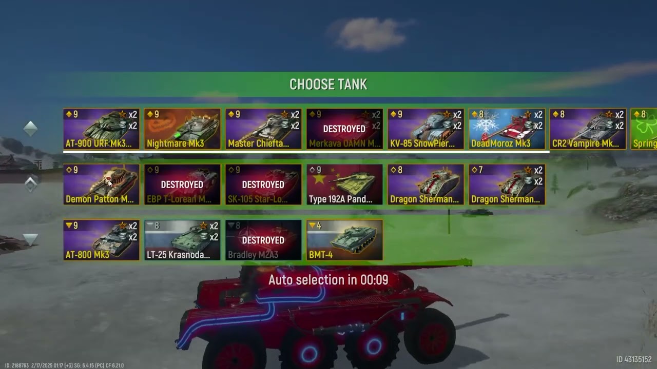 Tank force Eldorbek 17 02 2025