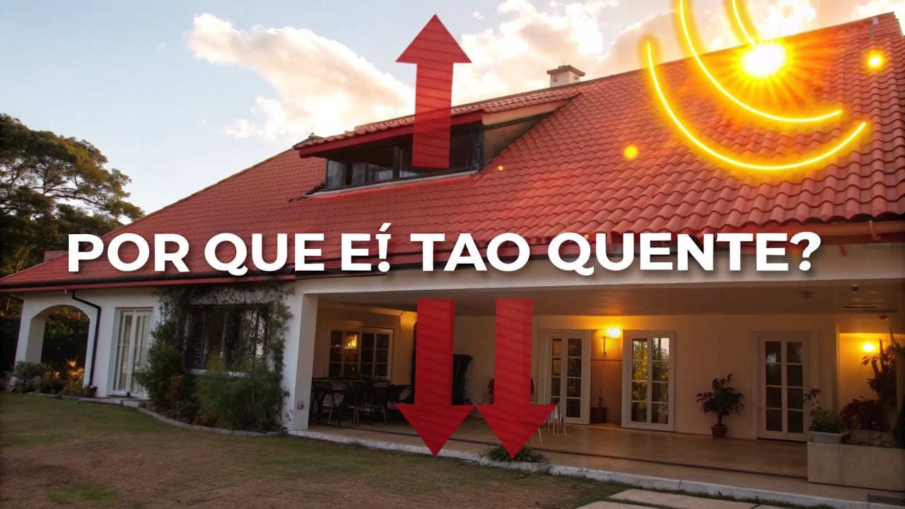 Porque as casas do Brasil são tão Quentes