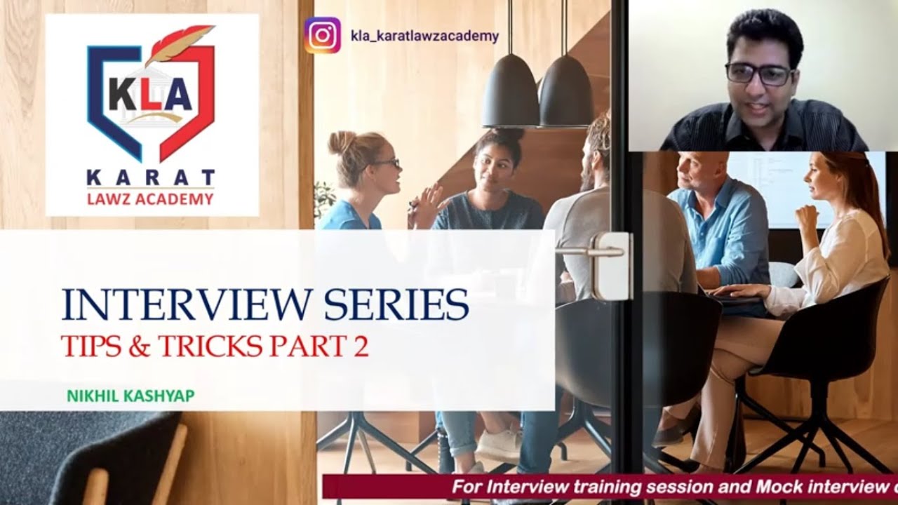 Judge Interview Questions | PCS J Interview | Tips &Tricks Part 2 By KLA