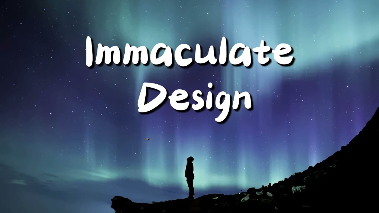 Immaculate Design by Garden Friend (lyric video)