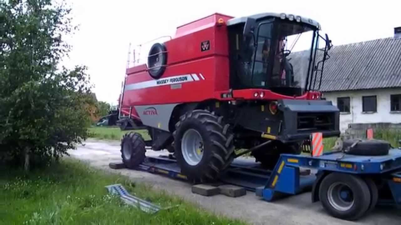 Wiosenne zakupy 2010. Massey Ferguson Activa 7244, Wielton 10t, MXL ......