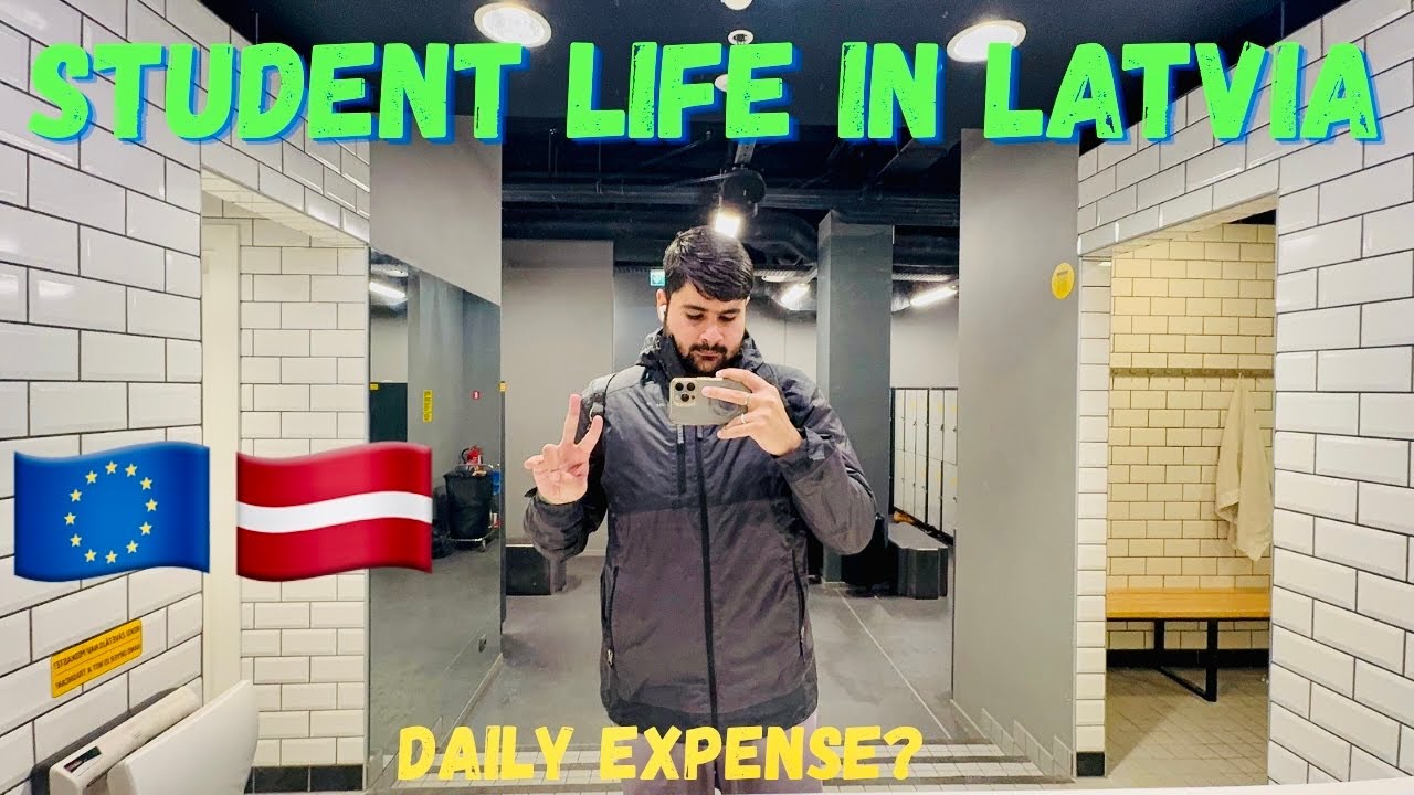 WHAT I DO IN A DAY IN LATVIA. || STUDENT LIFE IN LATVIA