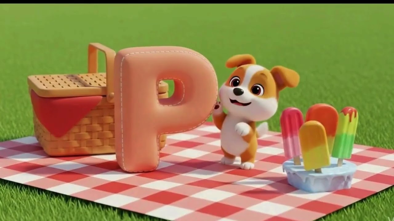 Learn Letters M-R & Phonics Sounds | ABC Learning for Toddlers & Preschoolers