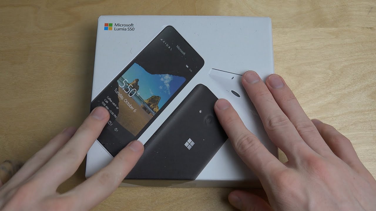 Microsoft Lumia 550 - Unboxing
