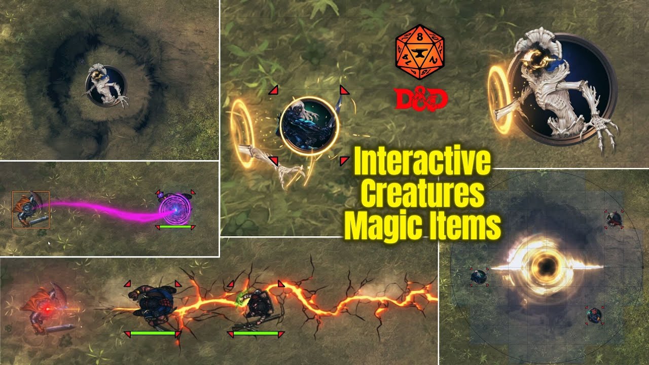 Foundry VTT | Interactive Monsters & Magic Items | DND 5e