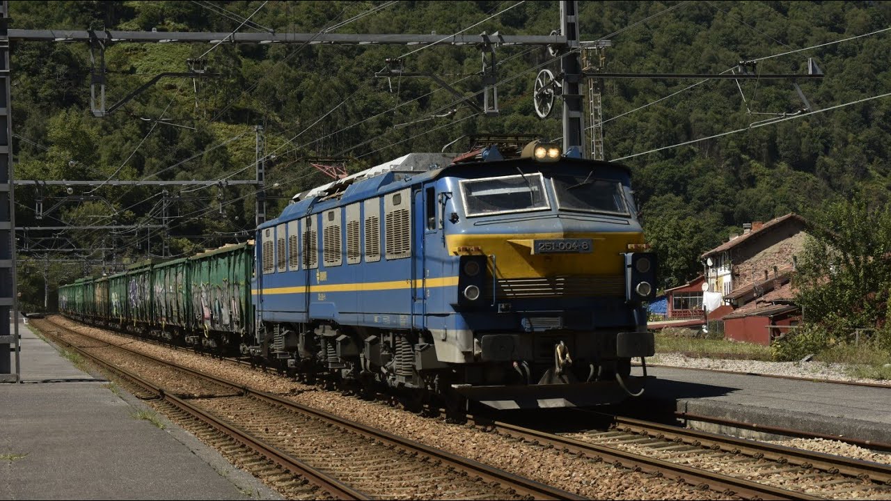 Ablaña: un dia con unos traficos especiales, vuelta de la reina y tren de alambron.