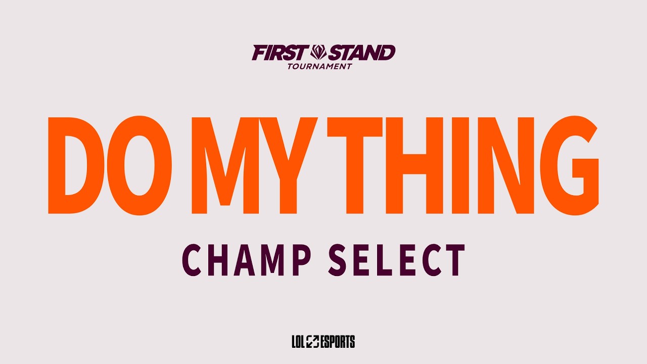 FST 2026 - Do My Thing | CHAMP SELECT MUSIC