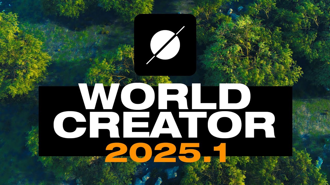 World Creator 2025.1 уже здесь — его новая система биомов — это ВСЕ!