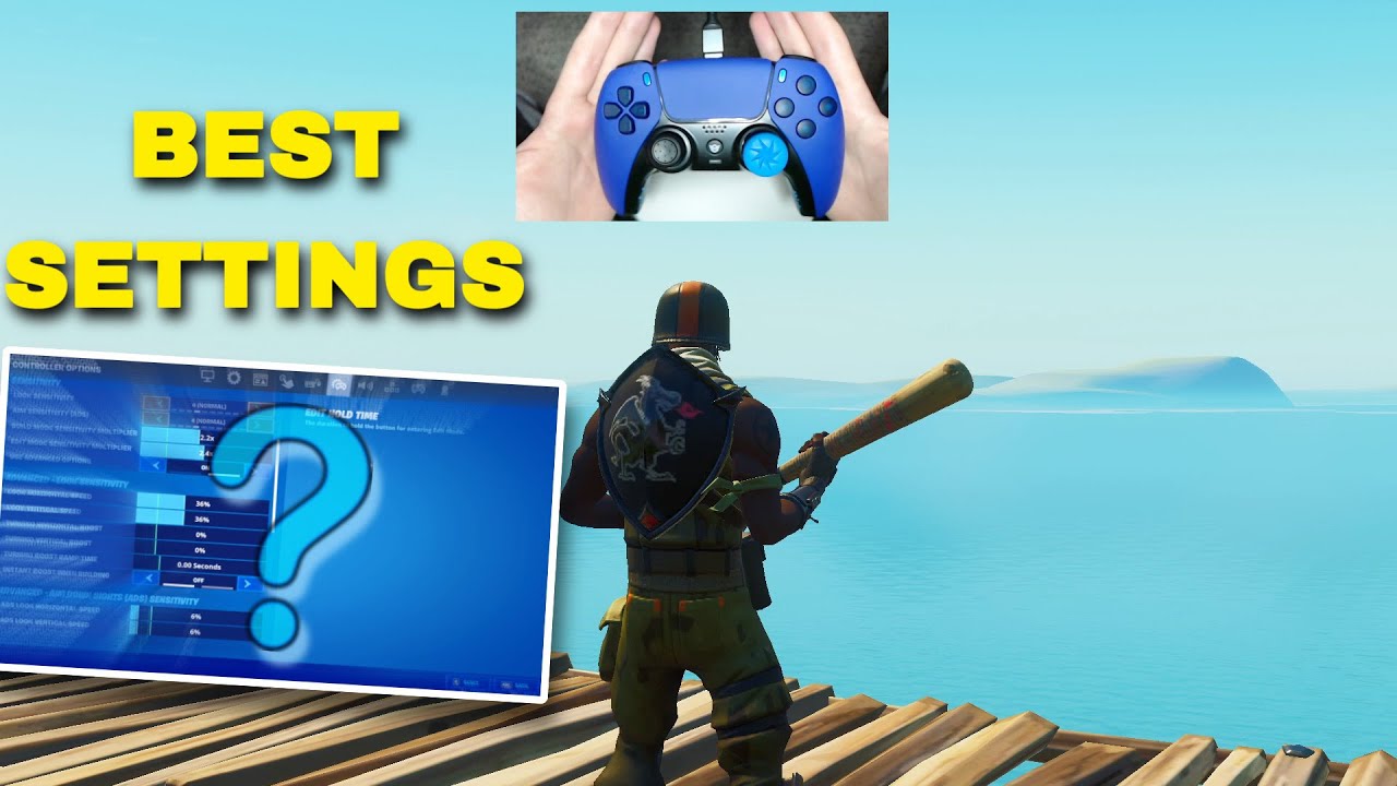 ЛУЧШИЕ новые настройки контроллера для Fortnite | СУПЕРПЛАВНО! (PS4/PS5/XBOX)
