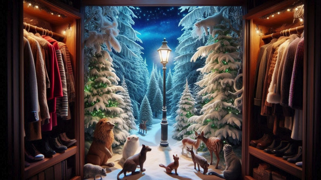 you discover Narnia in your wardrobe 🌲💡🚪ambience music for study,relax,focus