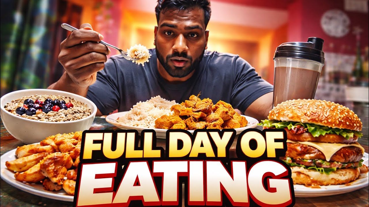 Road To Pro Ep.2 | Full Day Of Eating In Rebound Phase (3400 Calories)