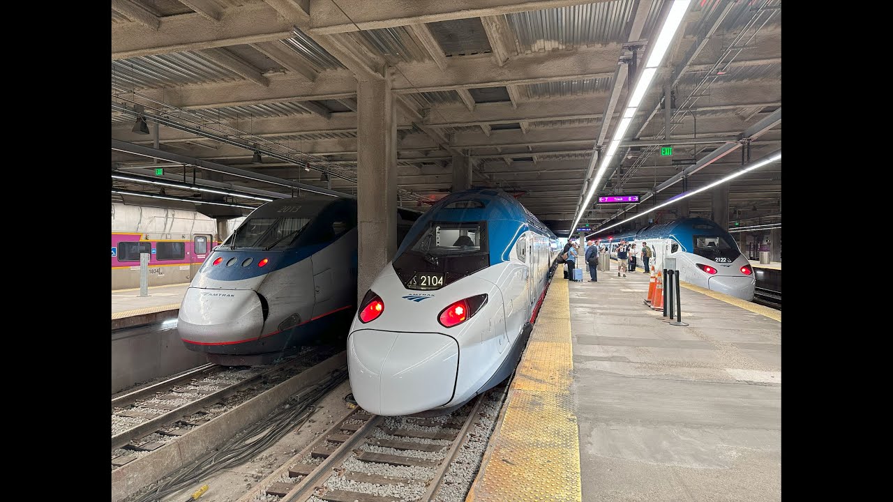 Amtrak NextGen Acela (Avelia Liberty) IGBT-VVVF AC Traction Motor Propulsion Sound Internal Capture!