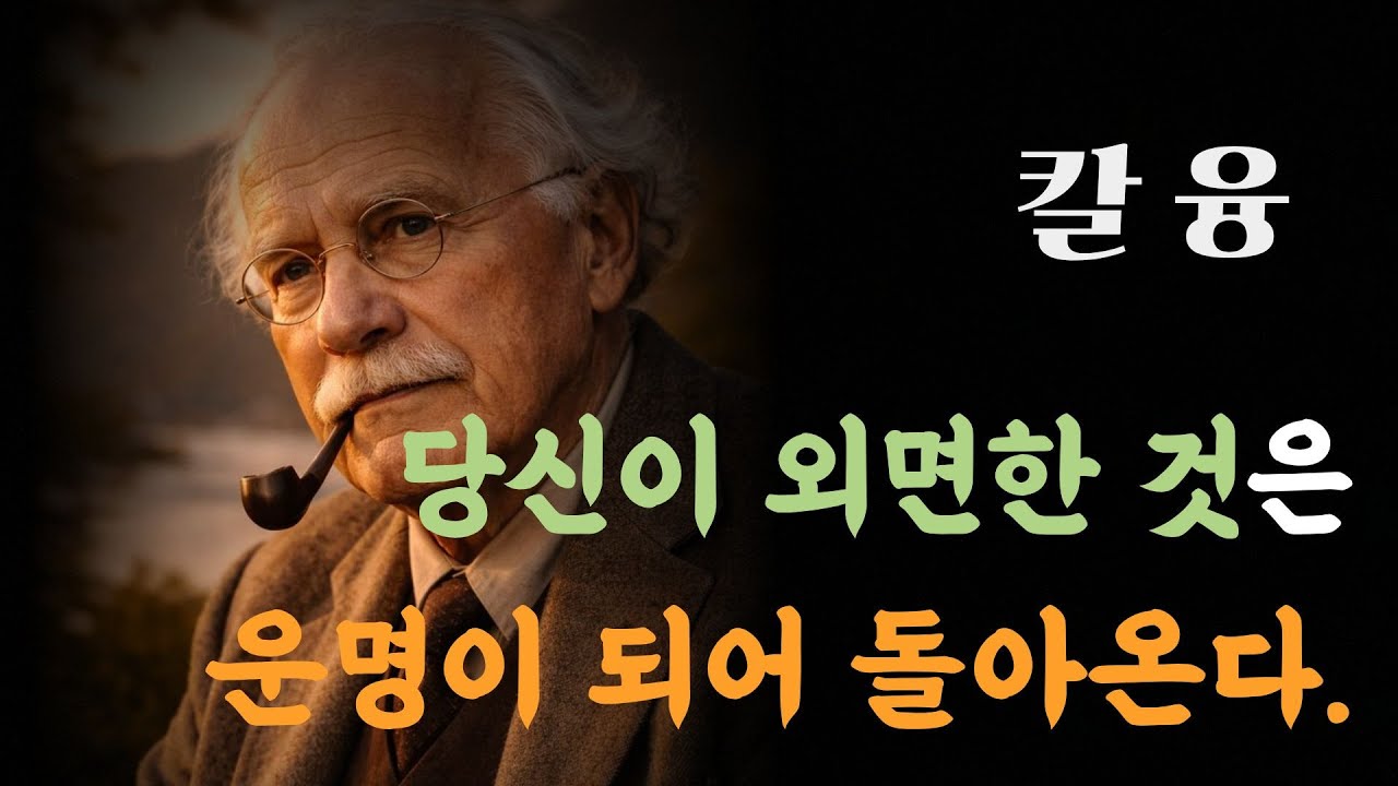 당신이 외면한 것은 운명이 되어 돌아온다. [칼융]