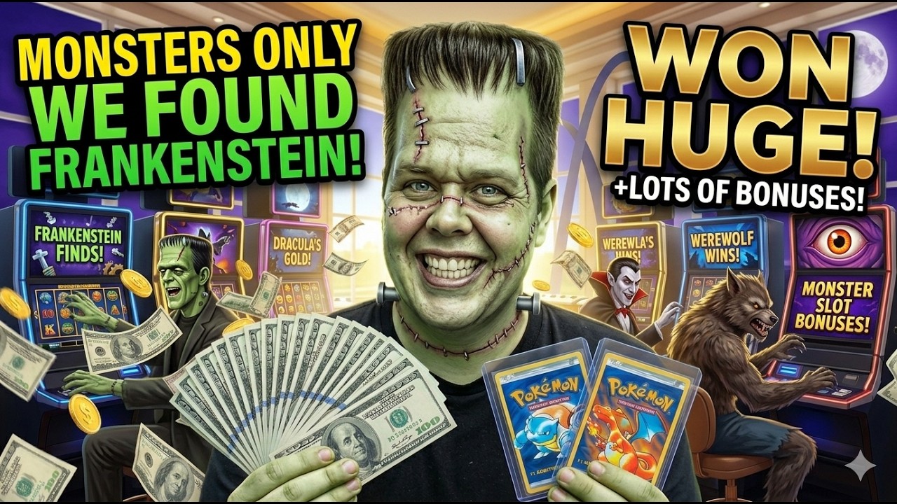 I Only Played MONSTER Slots... and Unleashed a JACKPOT BEAST! 👹🎰