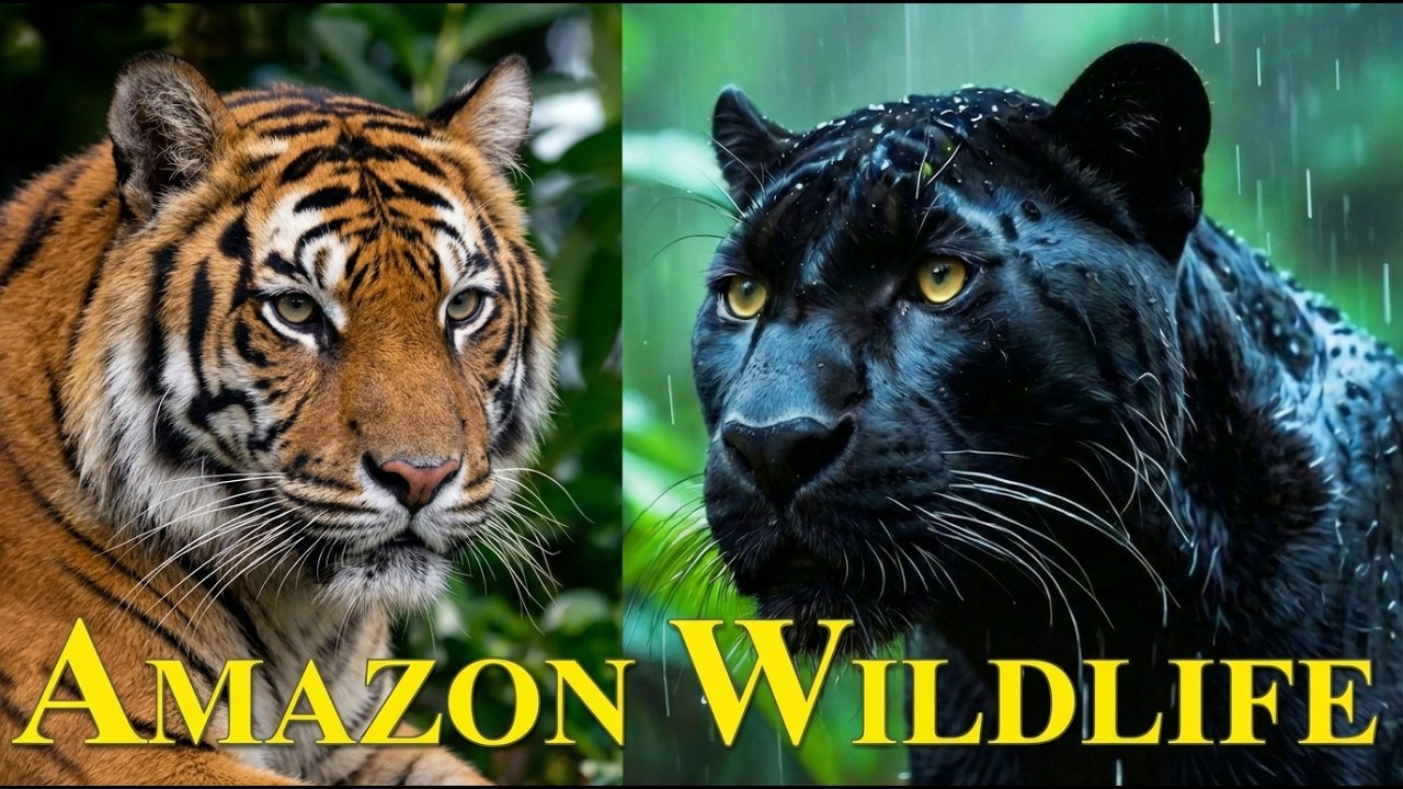 Amazon Secrets 4K 🌴 Meet the Jungle’s Most Fascinating Animals