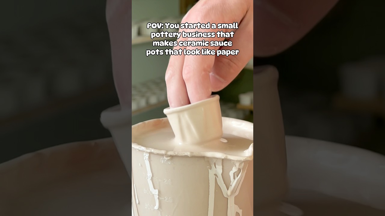 POV: You quit your job to start a small pottery business&hellip; #pottery #ceramics #potterystudio #ceramic