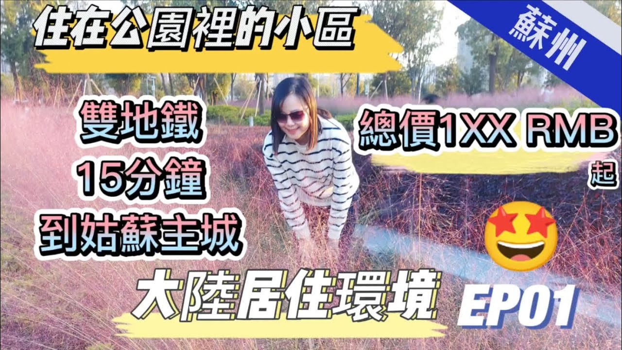 大陸的居住環境如何？台灣小姐姐驚呆了🤩！！#蘇州 #suzhou #活力島 #艾麗享生活 #台灣小姐姐