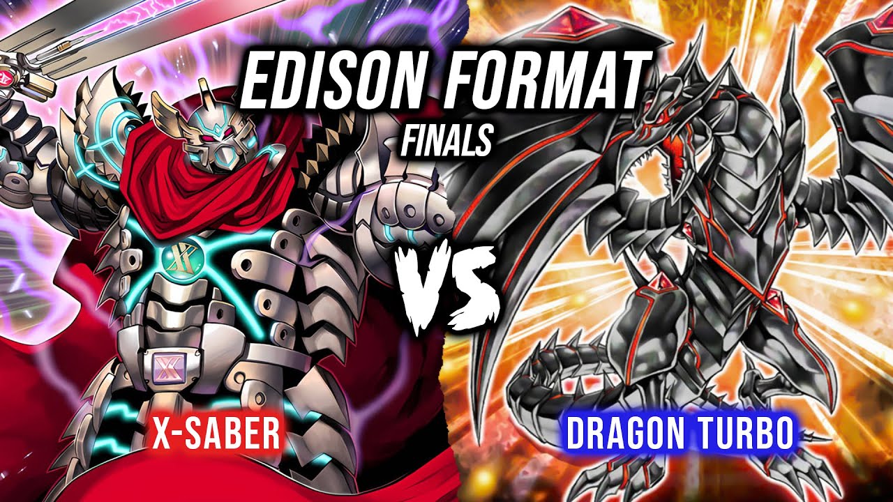 Yu-Gi-Oh! Edison Format Finals: X-Saber Vs Dragon Turbo