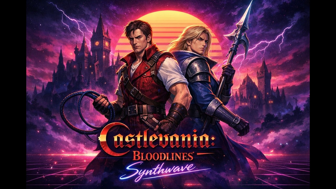 CASTLEVANIA: BLOODLINES (1994) — SYNTHWAVE TRIBUTE