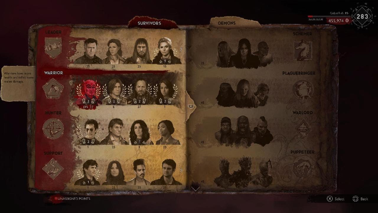 Evil Dead: The Game Character Tips for Beginning players 😎