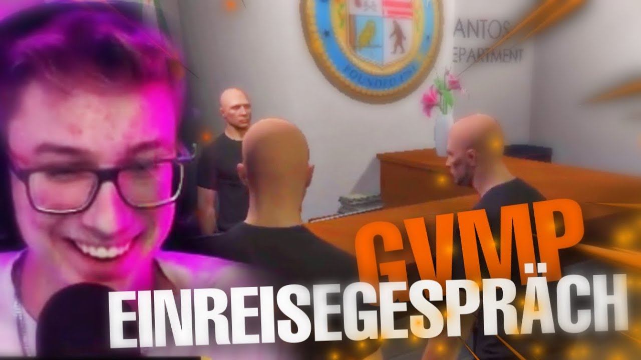 Einreisegespräch bei GVMP 😳| Twitch highlight 10