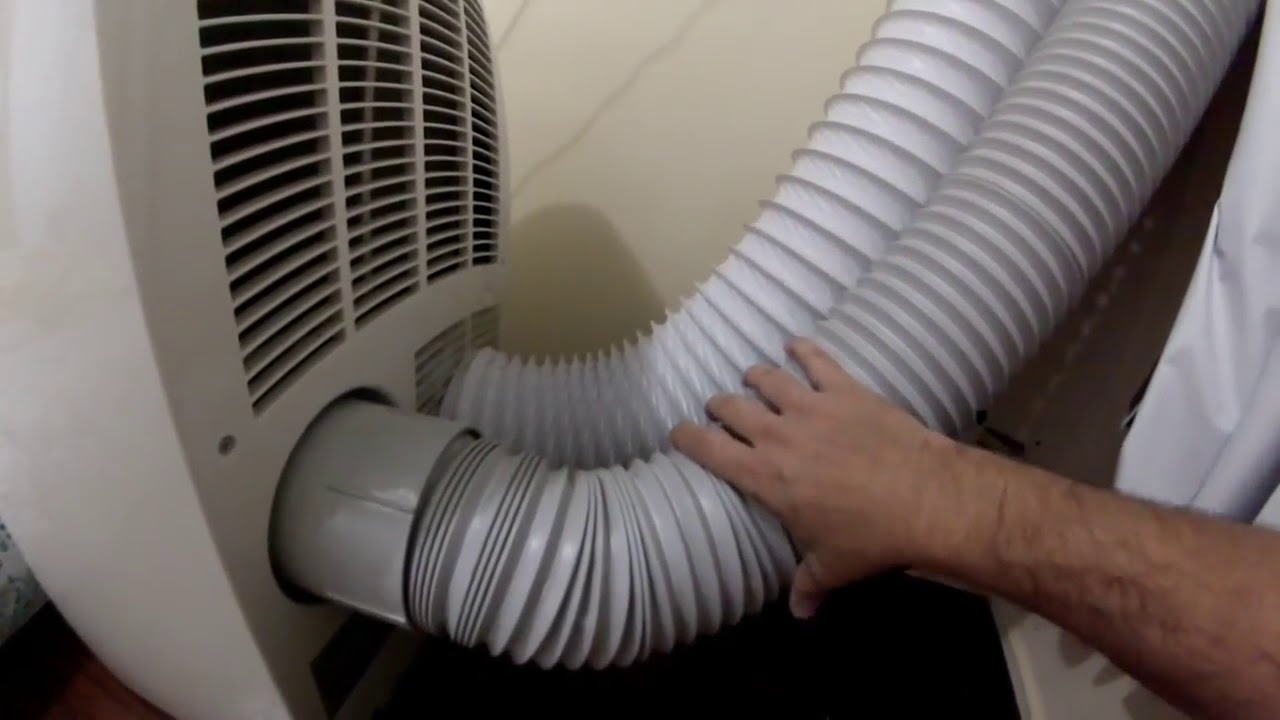 Dica do Geek, ar condicionado portátil Splendid piu 12000, segundo tubo aumenta desempenho