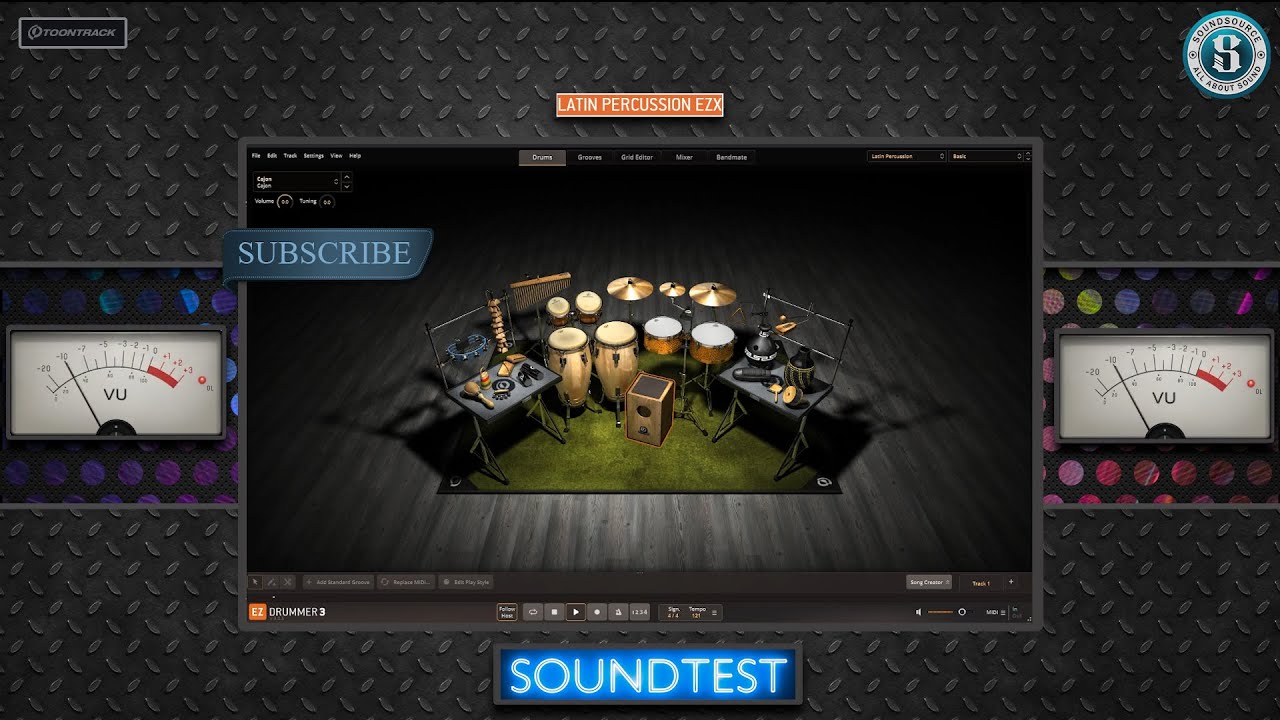 LATIN PERCUSSION EZX Toontrack EZDrummer 3 ALL PRESETS