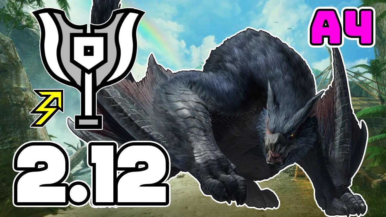 [MHR: Sunbreak]  EX★4 Anomaly Research : Nargacuga 2.12 Charge Blade Solo Freestyle