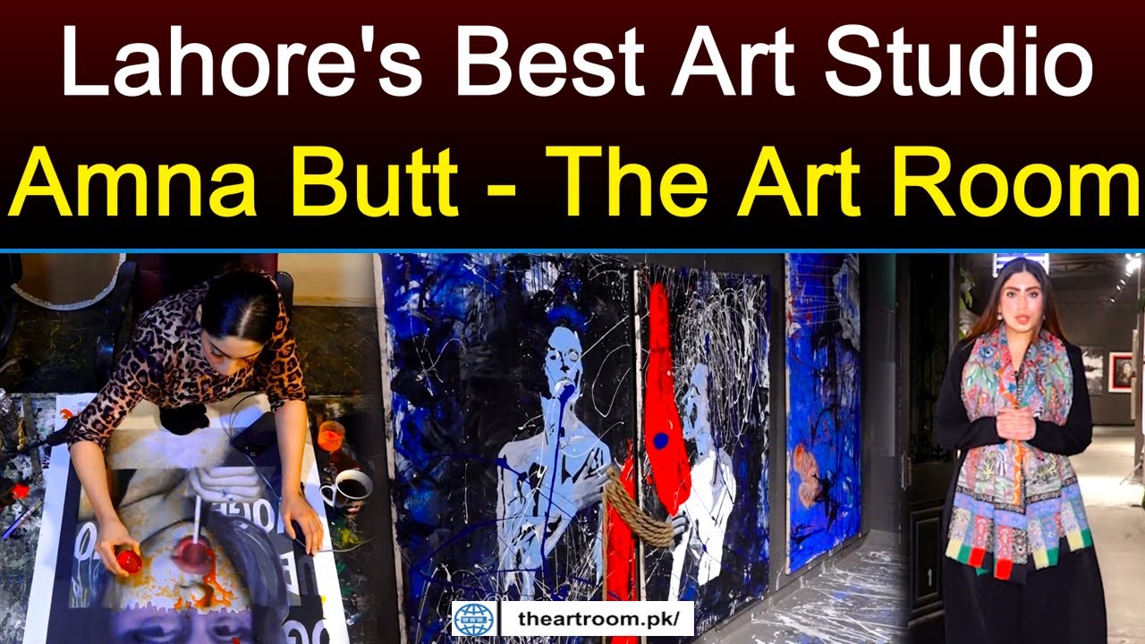 Lahore's Best Art Studio | Amna Butt - The Art Room | Woke by Capital