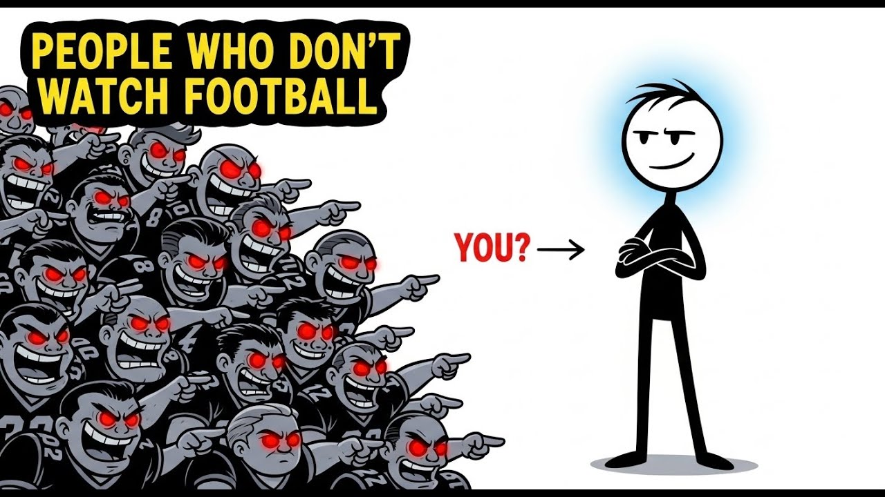 Psychology of People Who Don’t Watch Football