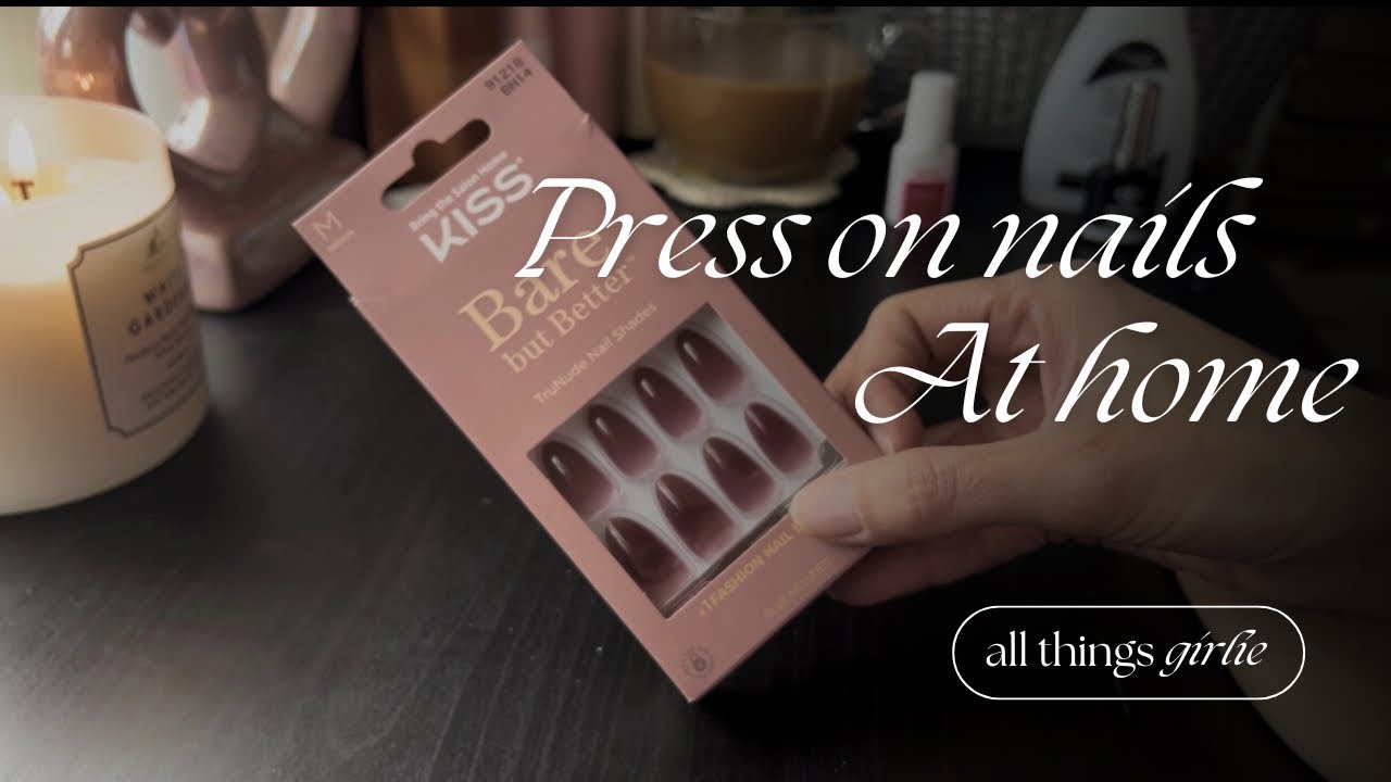 Nails at home | Affordable press ons from Walmart #nails #walmart 