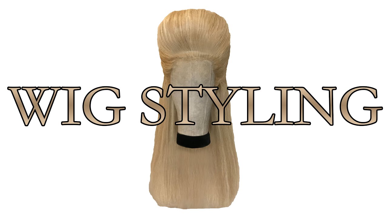Wig Styling. Drag David Bowie. Pompadour Hiar. Drag Hair. Bacsic teasing technique .