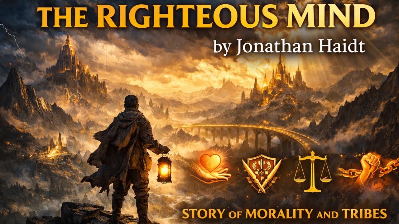 The Righteous Mind (Audiobook Retelling) — Jonathan Haidt ✨ Psychology, Morality & Human Nature