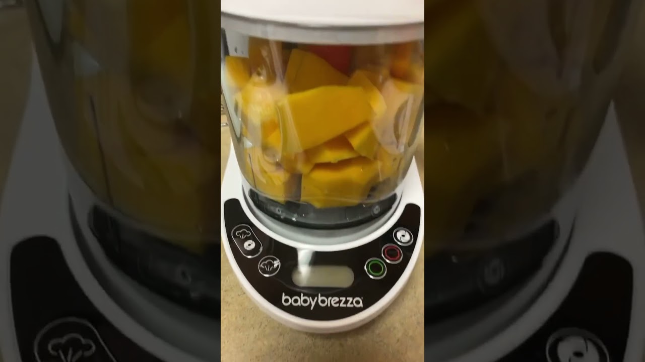 Easily steam and blend healthy, delicious baby food recipes in the One Step Food Maker Deluxe.
