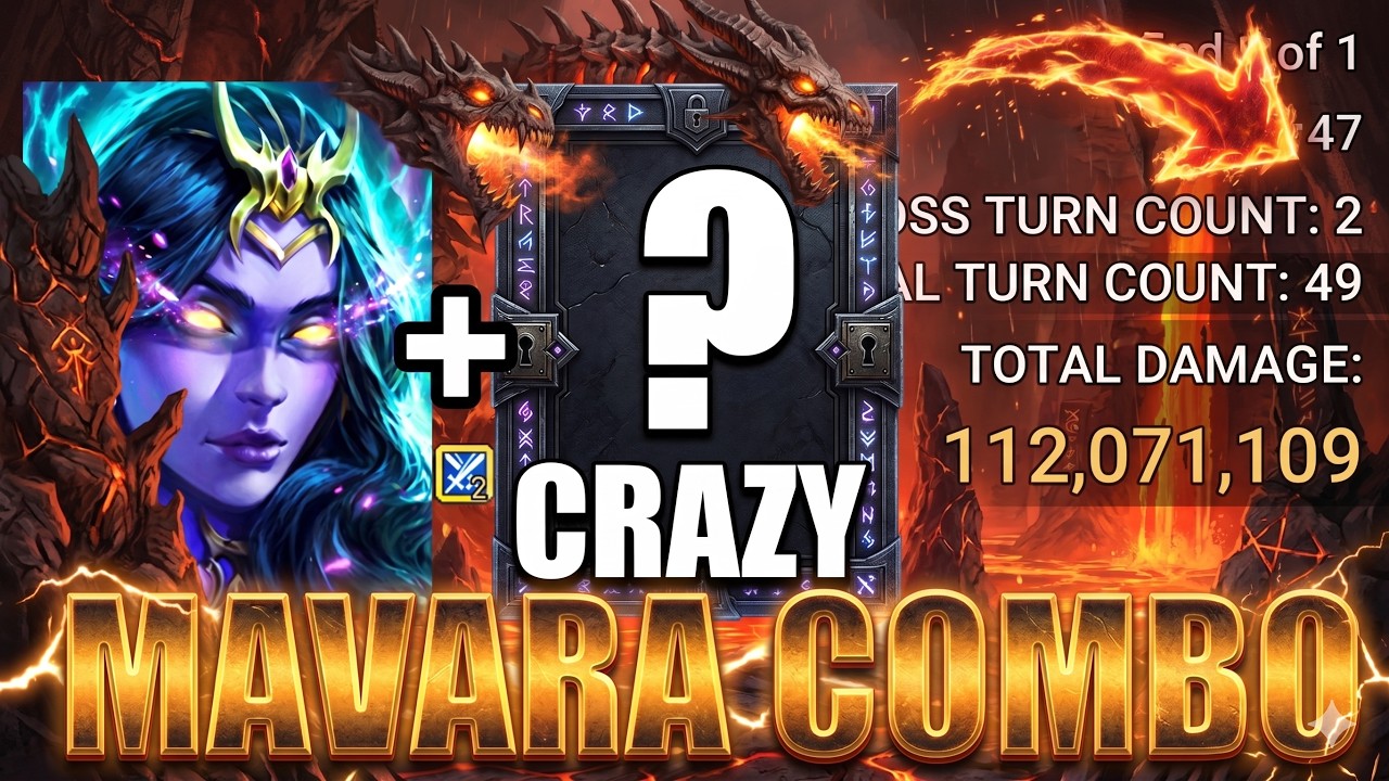 112 МИЛЛИОНОВ на 2-м ходу?! Мавара и её секретное оружие УНИЧТОЖАЮТ Гидру! Raid: Shadow Legends