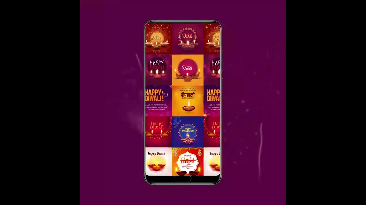 Create Diwali Festival Business Poster & Videos with CreatoKit App