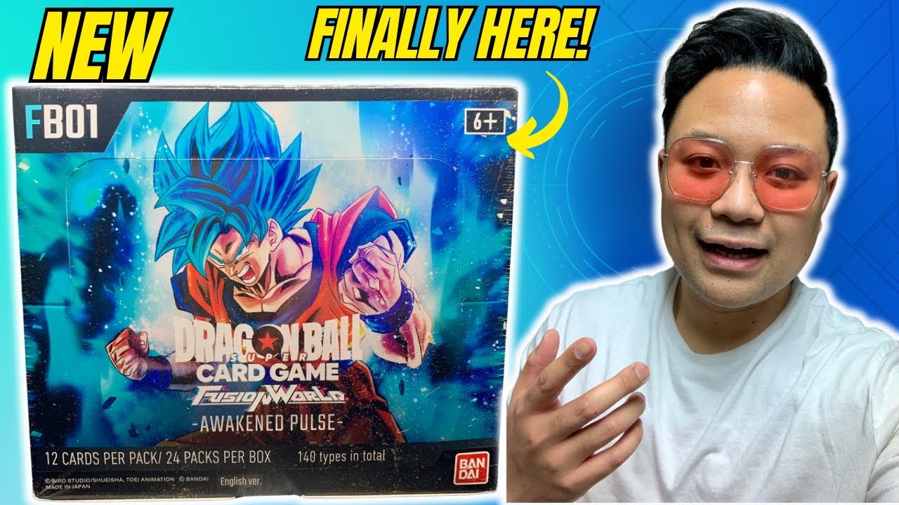 It Finally Arrived! Dragon Ball Super Fusion World Awakened Pulse Booster Box Opening!