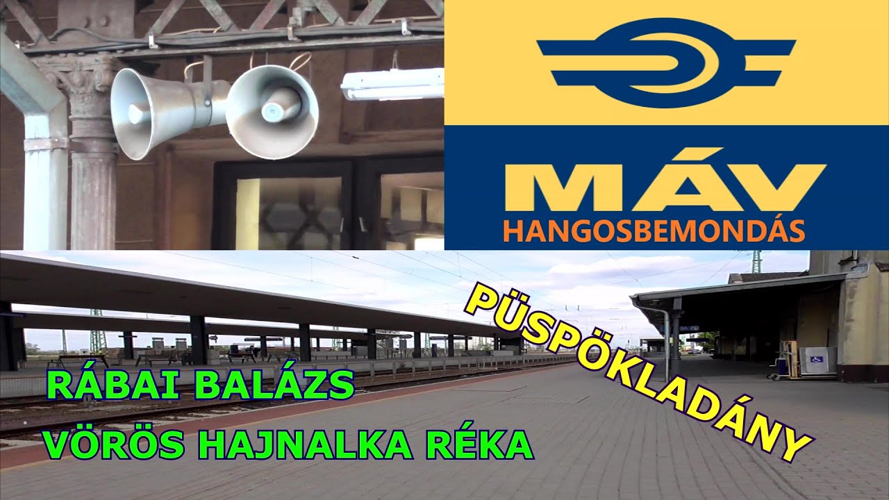 Hangosbemondás Püspökladány állomáson | Hangosbemondások [4.rész]