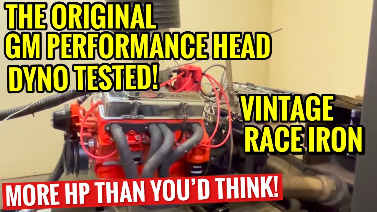 VINTAGE 292 GM PERFORMANCE HEADS PUT TO THE TEST! 350 SMALL BLOCK DYNO TESTS! AS GOOD AS ALUMINIUM??