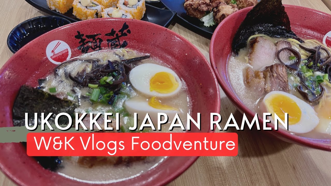 Affordable Ramen | Ukokkei Japan Ramen (SM Megamall branch) | W&K Vlogs Foodventure