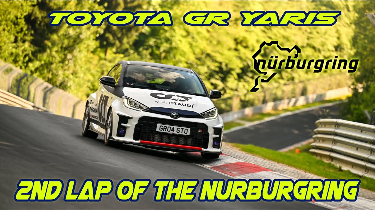 Getting Comfortable in the GR Yaris around the Nurburgring! Forgot about the Foxhole curb though!