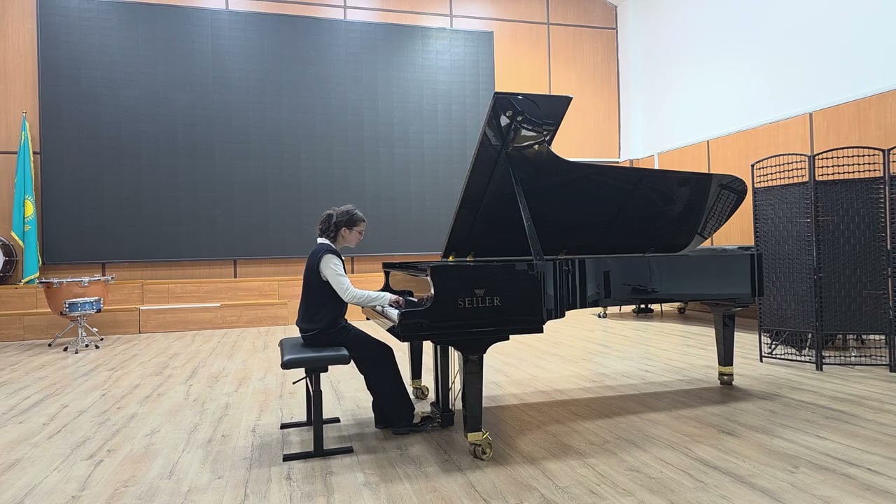 Felix Mendelsohn. Rondo-Capriccioso op.14. Daniyarkyzy Jasmine. 14 years old.