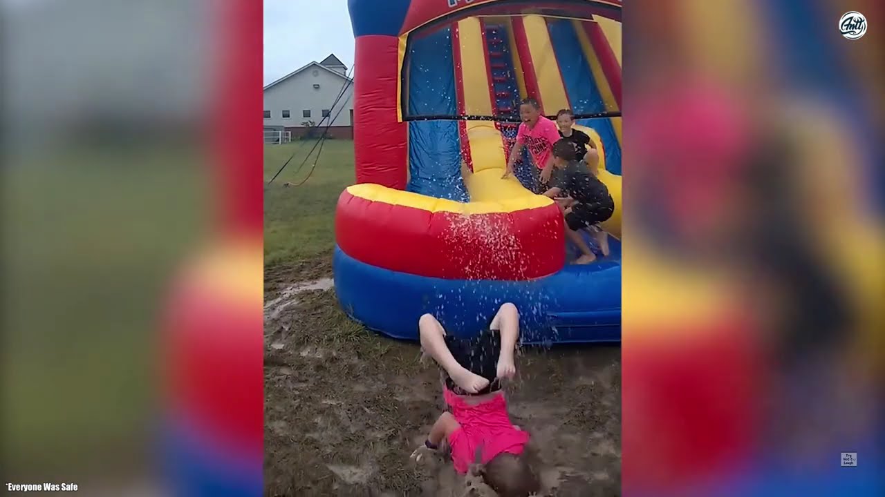 Try Not To Laugh at These 69 Waterslide Fails 🤣
