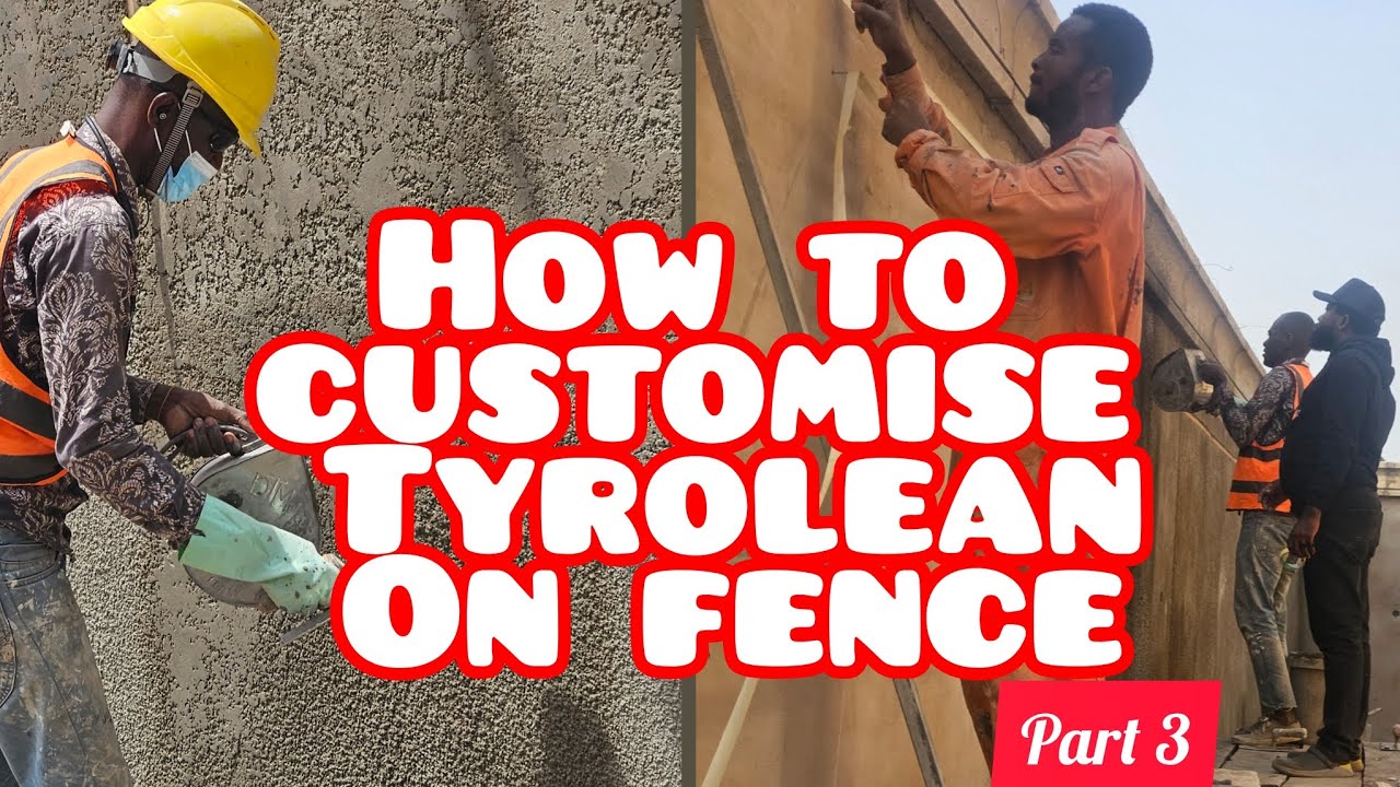 All about Tyrolean. Part 3. How to Customise Tyrolean on Fence