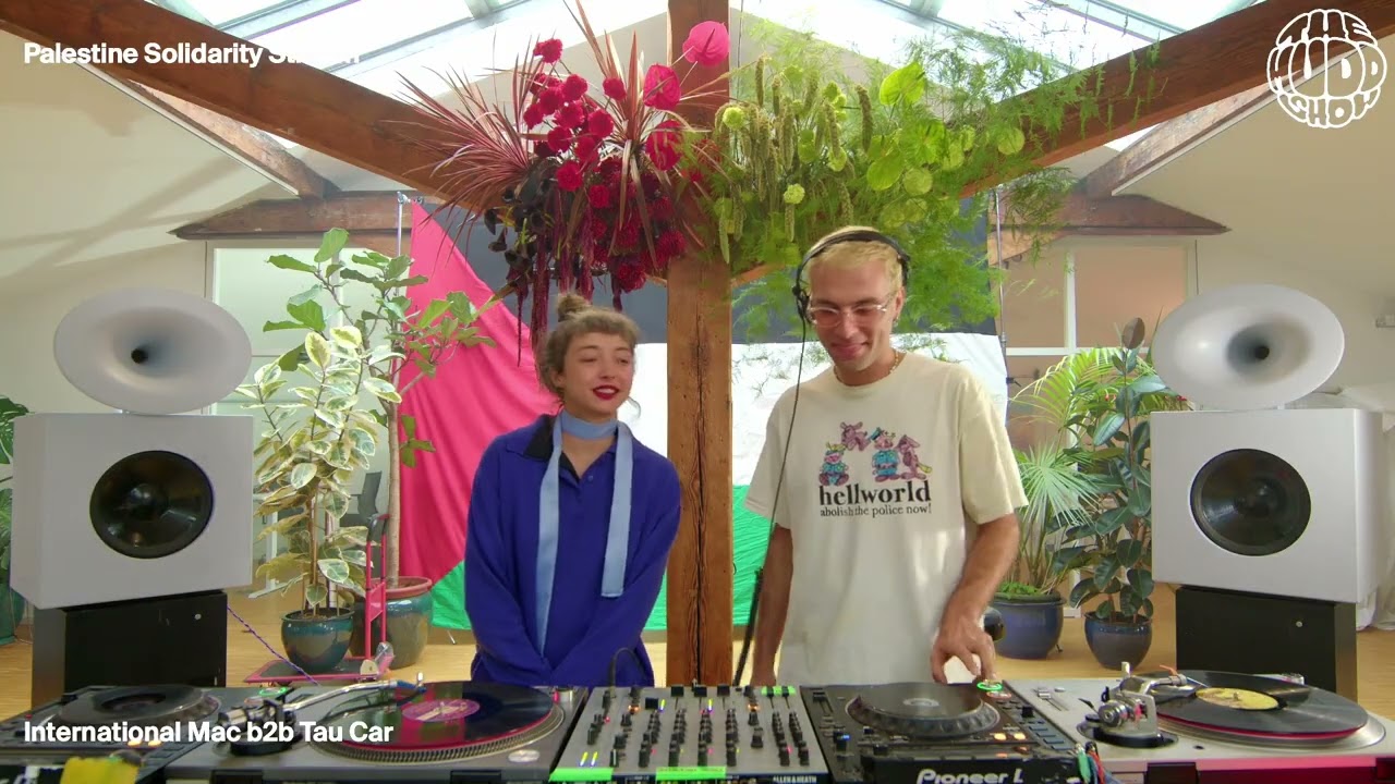 International Mac b2b Tau Car | Palestine Solidarity Stream | themuddshow