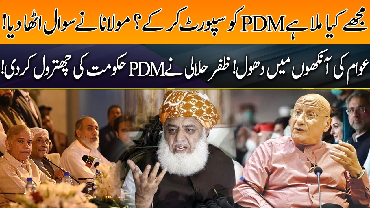 Zafar Hilaly Scolds PDM Government  | 92NewsUK