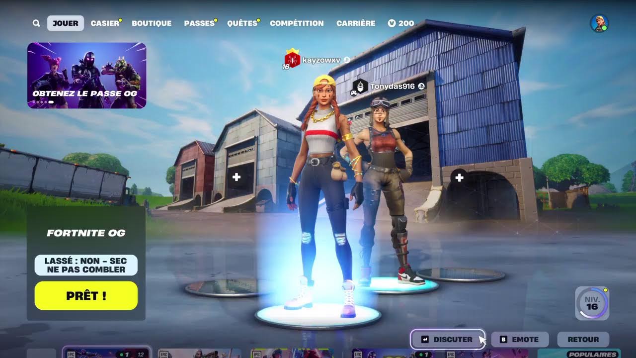 Fortnite Recharge Chill  [PS4] [FR]