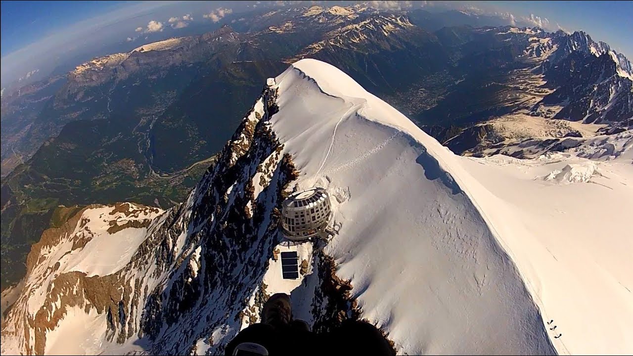 Dôme Du Gouter en Paramoteur 3900m