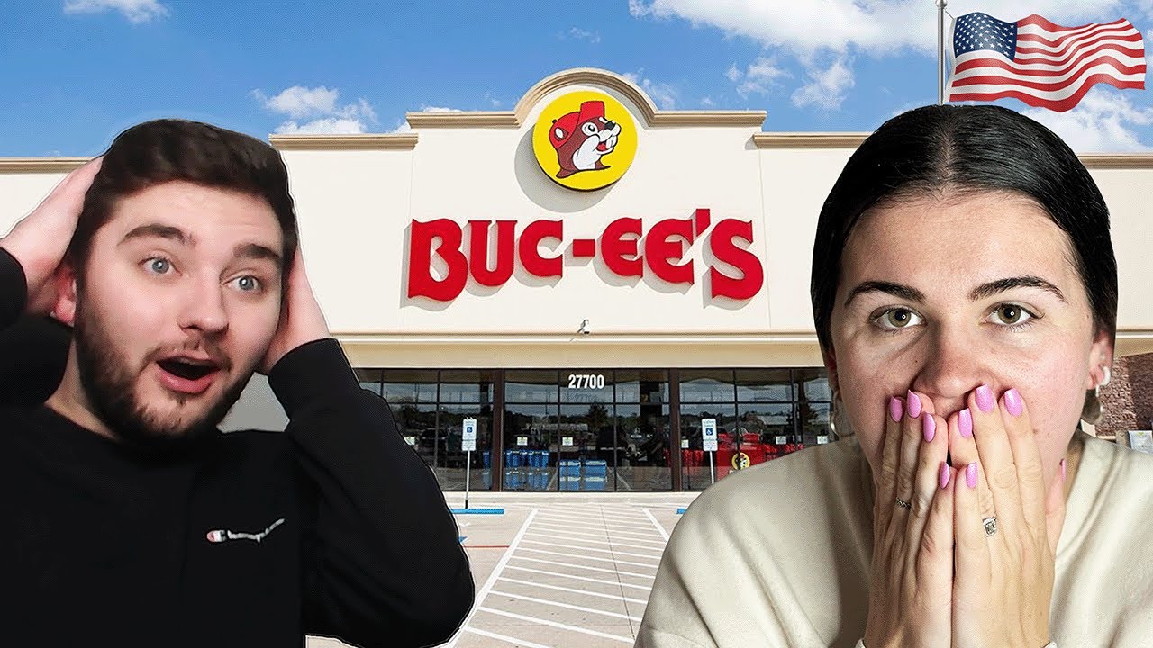 Brits go to BUC-EE'S for the first time! (The World's Biggest Gas Station!)